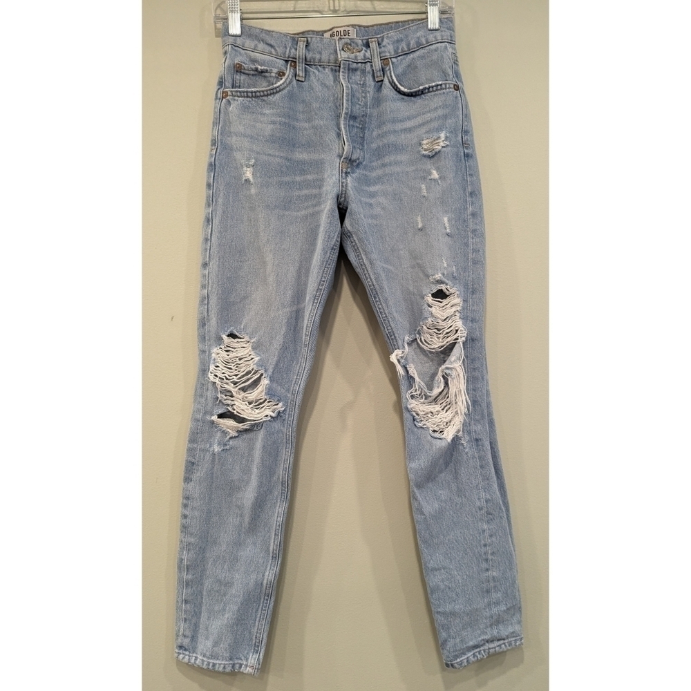AGOLDE Jamie High Rise Classic in Ever More Wash Size 24